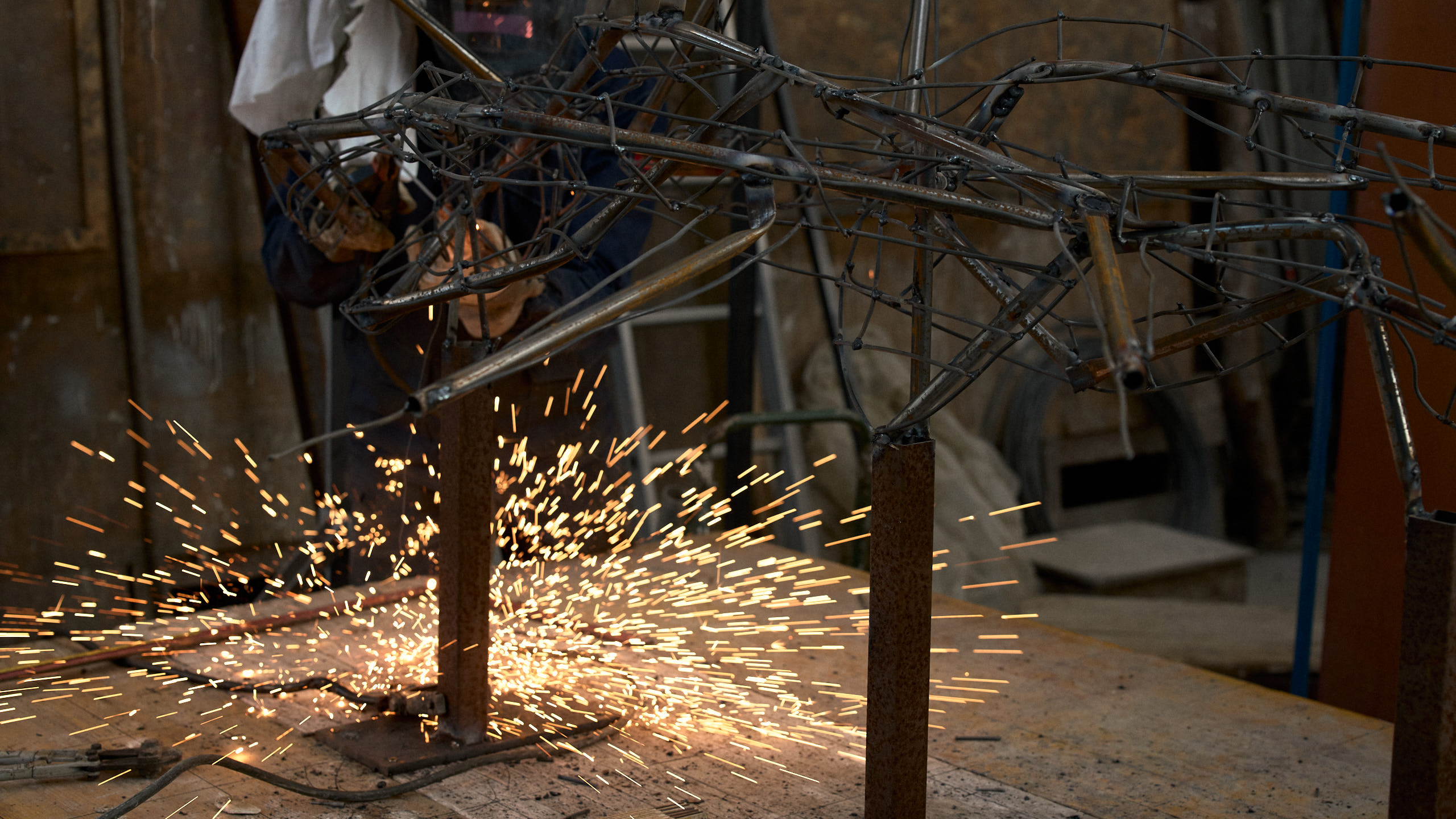 Helga Vockenhuber sculptor studio